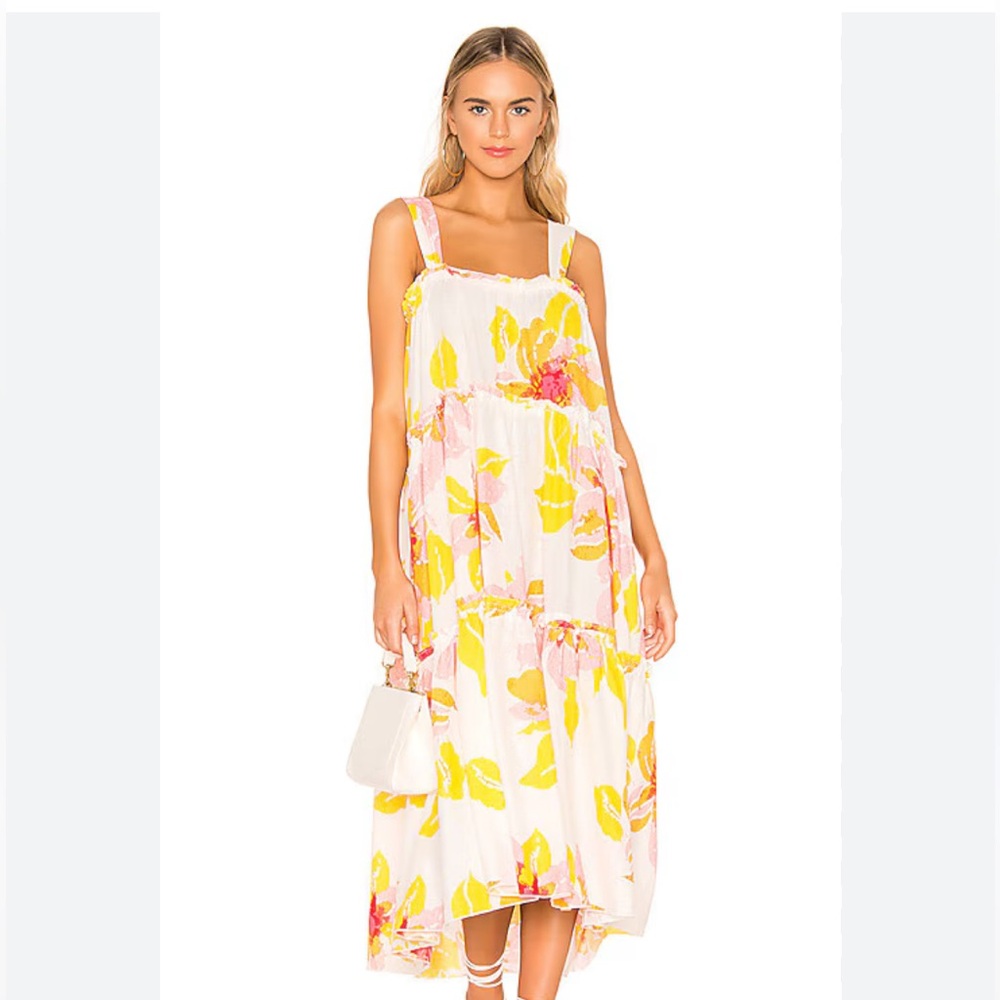 Free People Moonshine Midi Dress